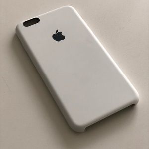 iPhone 7 Plus White Silicone Case - New!